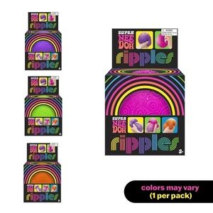 NeeDoh Super Ripples Fidget Ball Toy Needoh (Random)